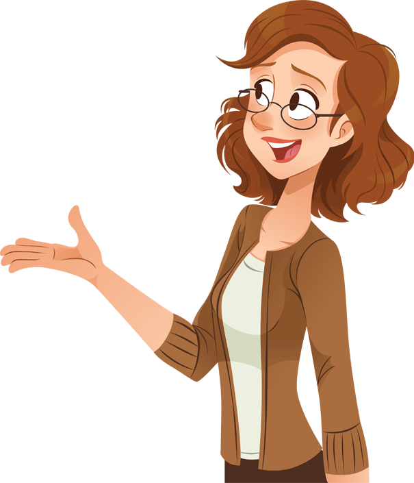 Teacher with children